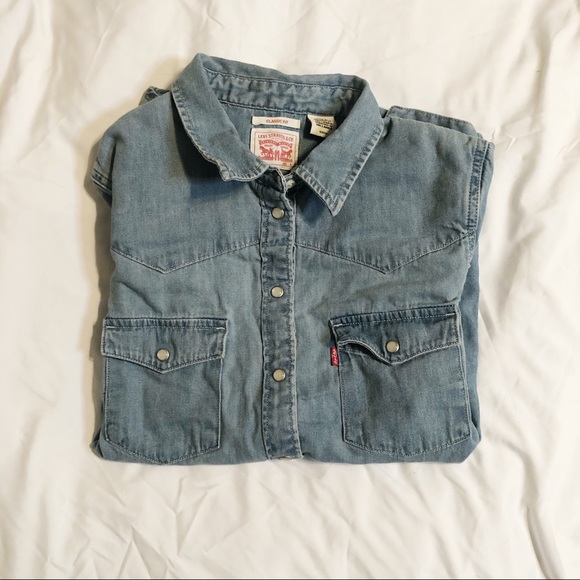 Levi's Tops - Levi Classic Fit Denim Shirt